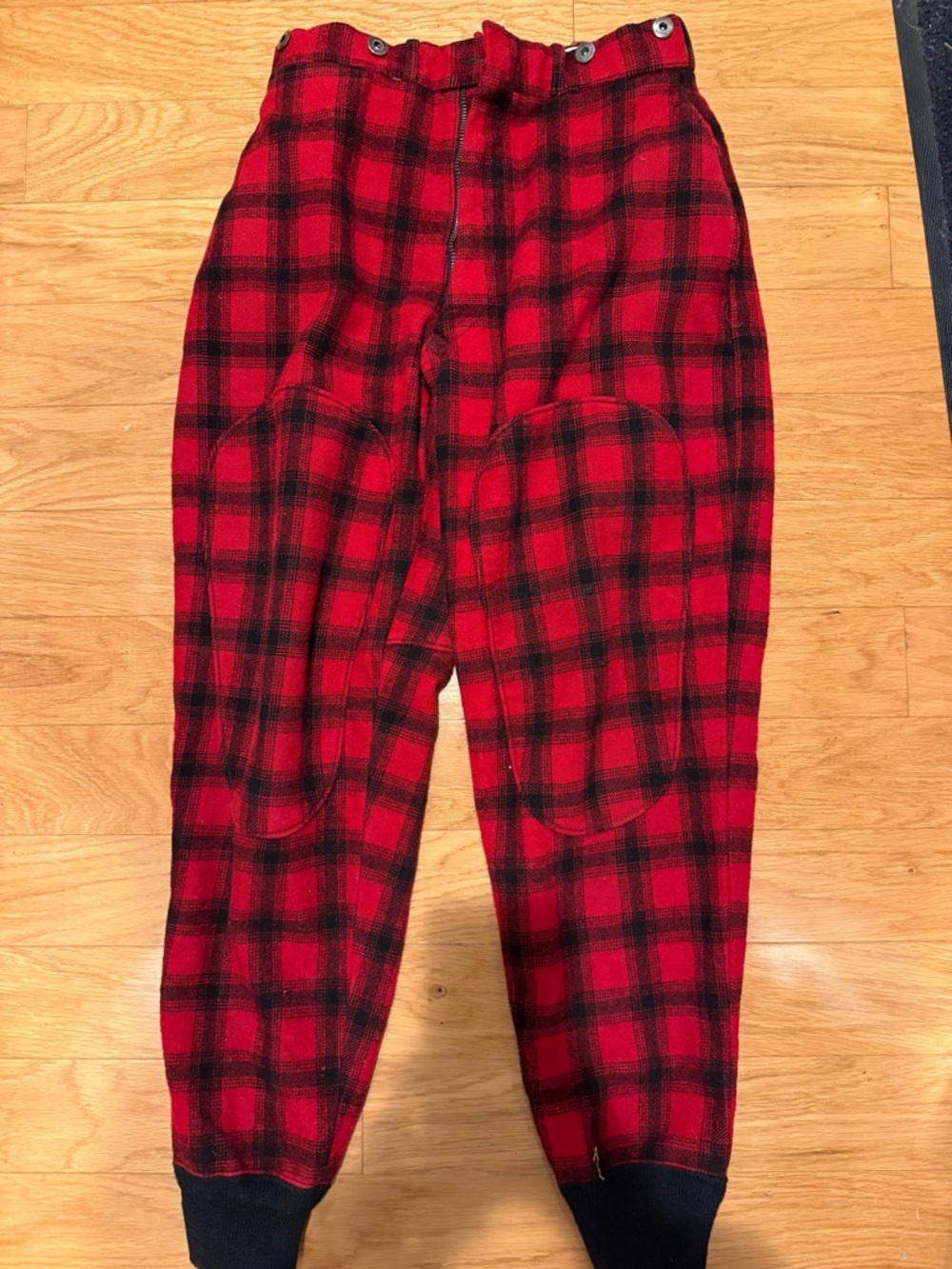 1950s Woolrich true vintage plaid trousers